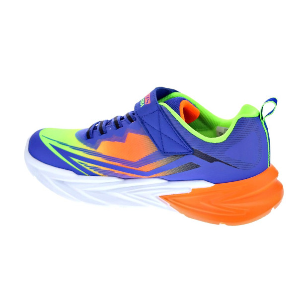 Zapatillas Skechers zapatos Niño modelo Glow Ultra Azul Velcro