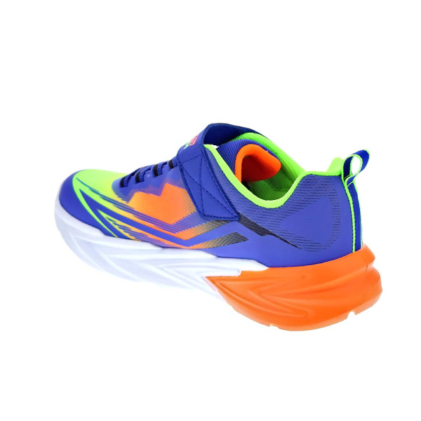 Zapatillas Skechers zapatos Niño modelo Glow Ultra Azul Velcro