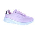 Zapatillas Skechers zapatos Niña modelo Uno Lite Rosa Elástico