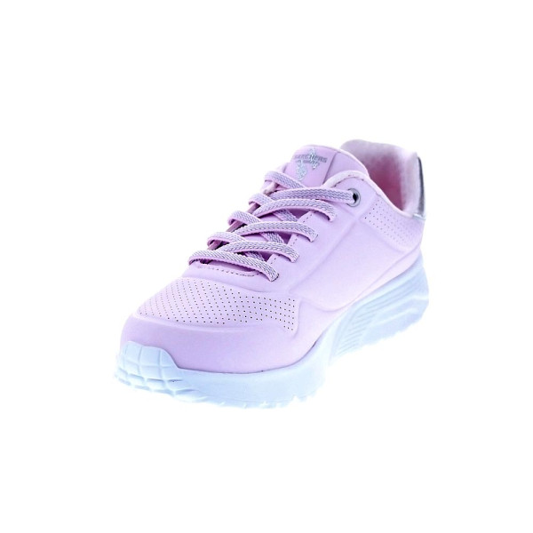 Zapatillas Skechers zapatos Niña modelo Uno Lite Rosa Elástico