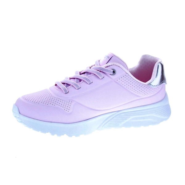 Zapatillas Skechers zapatos Niña modelo Uno Lite Rosa Elástico