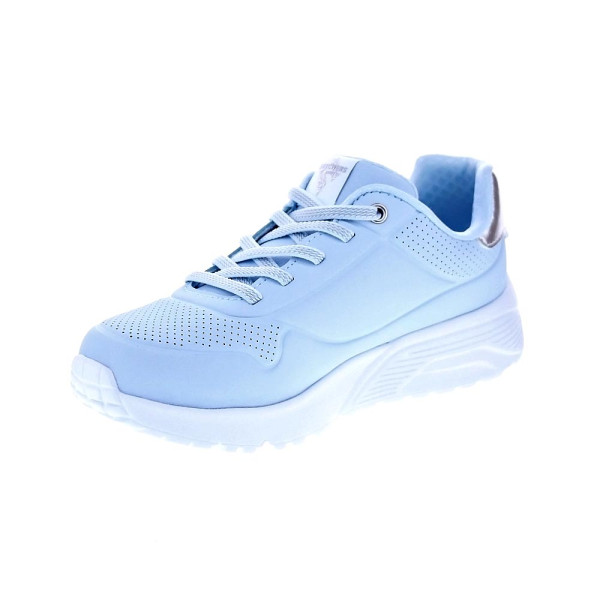 Zapatillas Skechers zapatos Niña modelo Uno Lite Azul Elástico