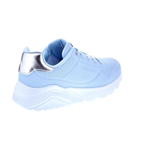 Zapatillas Skechers zapatos Niña modelo Uno Lite Azul Elástico