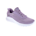 Zapatillas Skechers zapatos Mujer modelo SLIP INS Bobs Sport Violeta Elástico