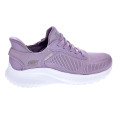Zapatillas Skechers zapatos Mujer modelo SLIP INS Bobs Sport Violeta Elástico