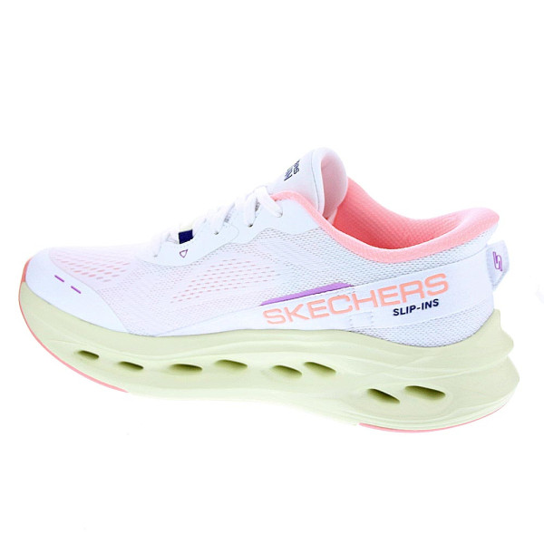 Zapatillas Skechers zapatos Mujer modelo Max Cushioning Glide Blanco Cordón