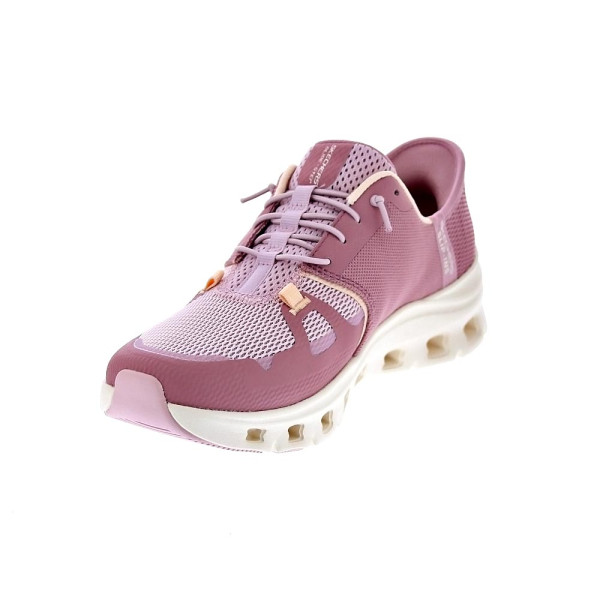 Zapatillas Skechers zapatos Mujer modelo SLIP-INS Glide Step Pro Rosa Elástico