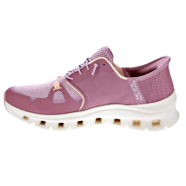Zapatillas Skechers zapatos Mujer modelo SLIP-INS Glide Step Pro Rosa Elástico