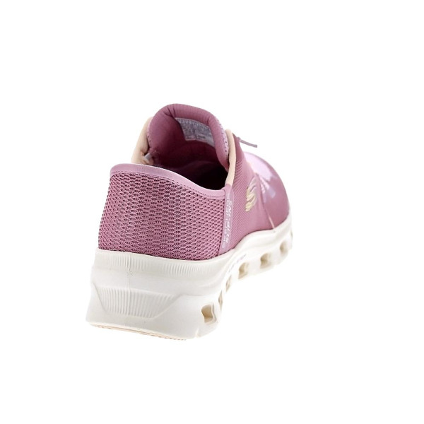 Zapatillas Skechers zapatos Mujer modelo SLIP-INS Glide Step Pro Rosa Elástico