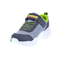 Zapatillas Skechers zapatos Niño modelo Play Scene Gris Velcro