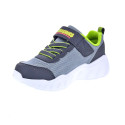 Zapatillas Skechers zapatos Niño modelo Play Scene Gris Velcro