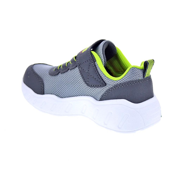 Zapatillas Skechers zapatos Niño modelo Play Scene Gris Velcro