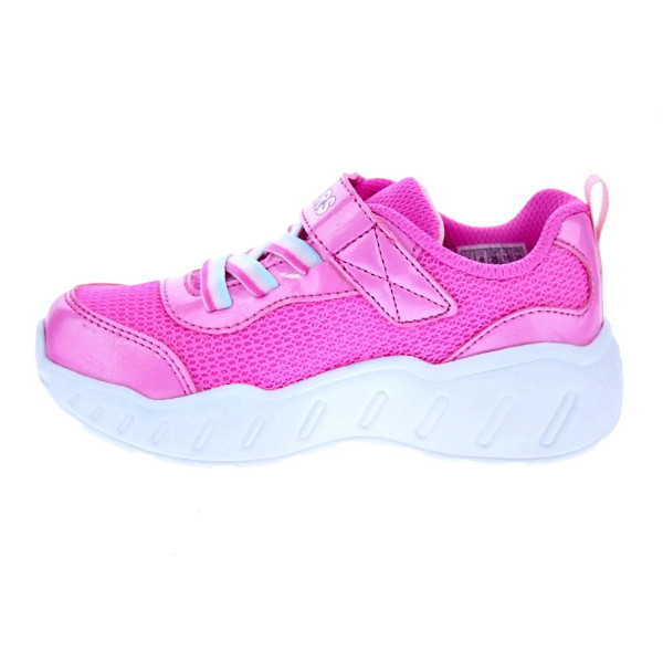 Zapatillas Skechers zapatos Niña modelo Fun Squad Rosa Velcro