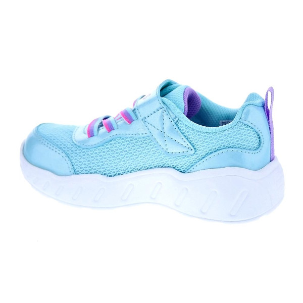 Zapatillas Skechers zapatos Niña modelo Fun Squad Azul Velcro