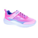 Zapatillas Skechers zapatos Niña modelo Microspec Advance Rosa Velcro