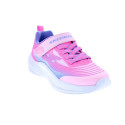 Zapatillas Skechers zapatos Niña modelo Microspec Advance Rosa Velcro