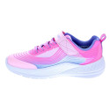 Zapatillas Skechers zapatos Niña modelo Microspec Advance Rosa Velcro
