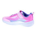 Zapatillas Skechers zapatos Niña modelo Microspec Advance Rosa Velcro