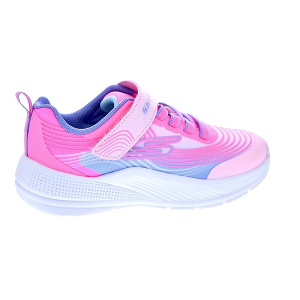 Zapatillas Skechers zapatos Niña modelo Microspec Advance Rosa Velcro
