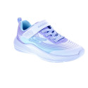 Zapatillas Skechers zapatos Niña modelo Microspec Advance Blanco Velcro