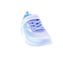 Zapatillas Skechers zapatos Niña modelo Microspec Advance Blanco Velcro