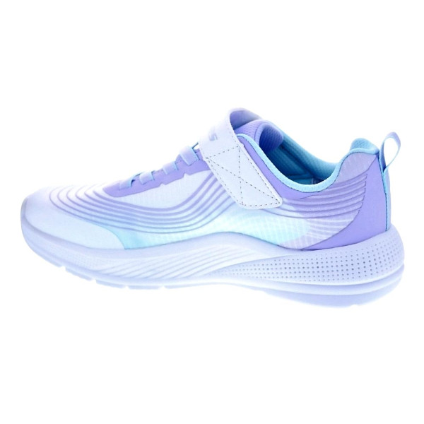 Zapatillas Skechers zapatos Niña modelo Microspec Advance Blanco Velcro
