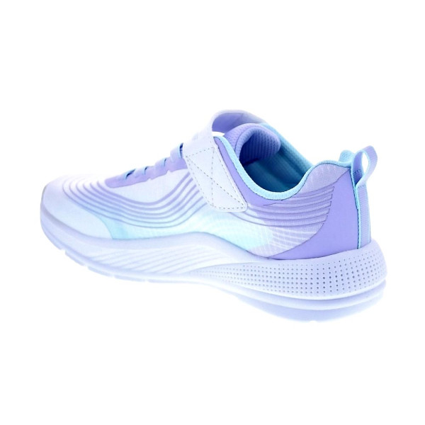 Zapatillas Skechers zapatos Niña modelo Microspec Advance Blanco Velcro