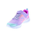 Zapatillas Skechers zapatos Niña modelo Power Jams Violeta Velcro