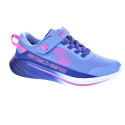 Zapatillas Skechers zapatos Niña modelo Wave 92 Azul Velcro