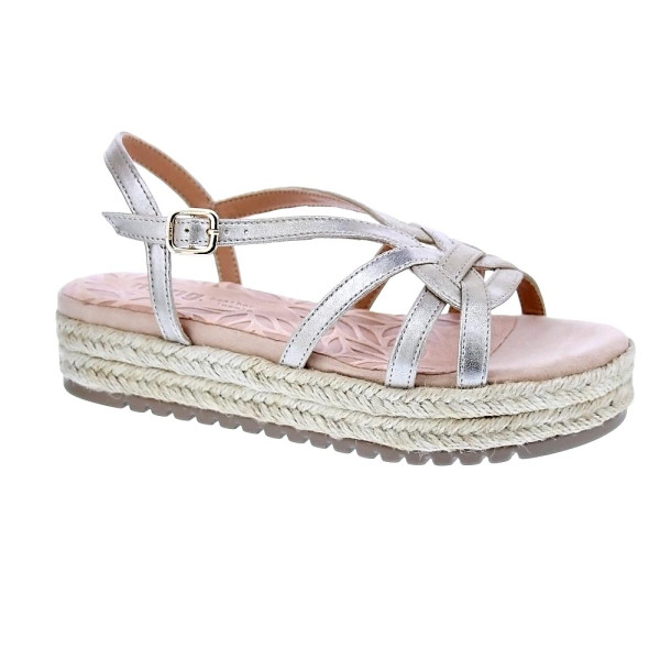 Sandalias Mtng zapatos Mujer modelo Amelie 51261 Oro Hebilla