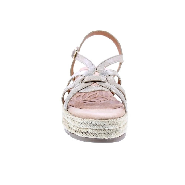 Sandalias Mtng zapatos Mujer modelo Amelie 51261 Oro Hebilla