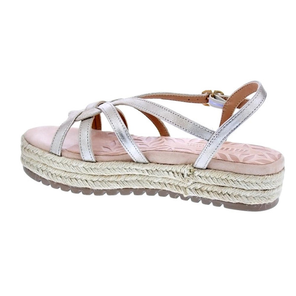 Sandalias Mtng zapatos Mujer modelo Amelie 51261 Oro Hebilla