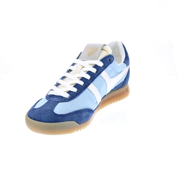 Zapatillas Gola zapatos Mujer modelo Firefly Azul Cordón