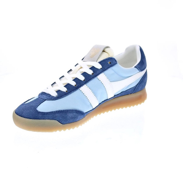 Zapatillas Gola zapatos Mujer modelo Firefly Azul Cordón