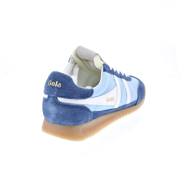 Zapatillas Gola zapatos Mujer modelo Firefly Azul Cordón