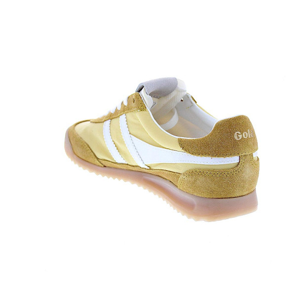 Zapatillas Gola zapatos Mujer modelo Firefly Amarillo Cordón