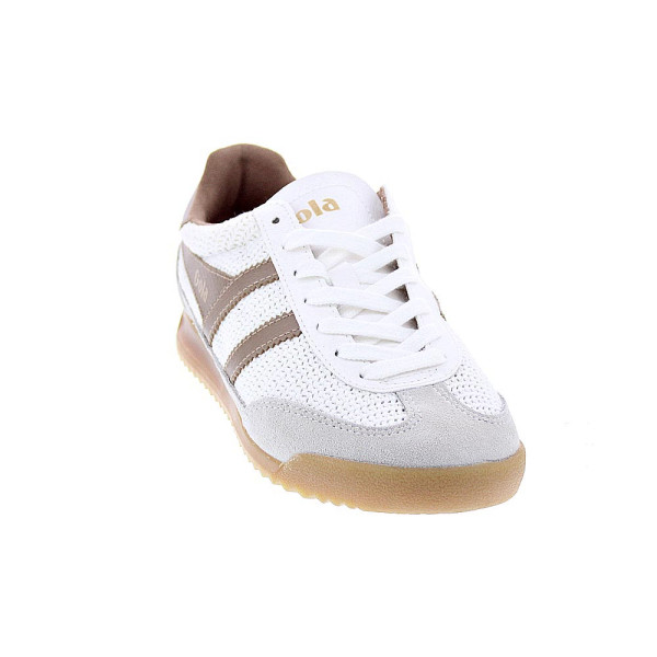 Zapatillas Gola zapatos Mujer modelo Tornado Blanco Cordón