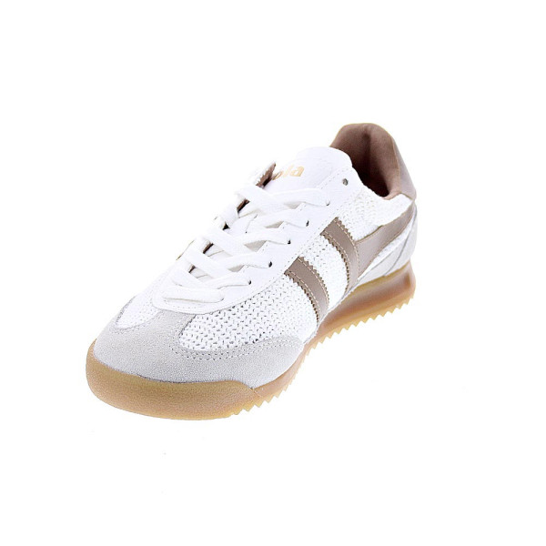 Zapatillas Gola zapatos Mujer modelo Tornado Blanco Cordón