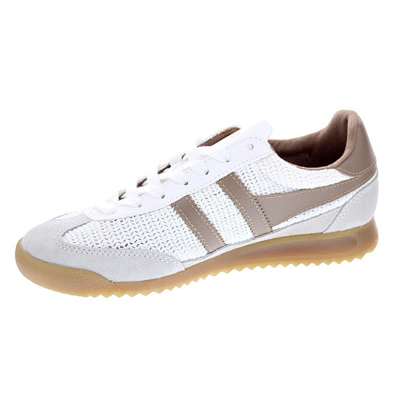 Zapatillas Gola zapatos Mujer modelo Tornado Blanco Cordón