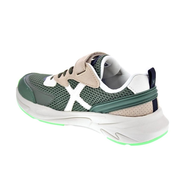 Zapatillas Munich zapatos Niño modelo Mini Track VCO 105 Verde Velcro