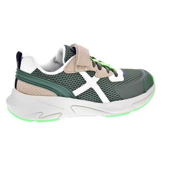 Zapatillas Munich zapatos Niño modelo Mini Track VCO 105 Verde Velcro