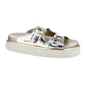Sandalias Replay zapatos Mujer modelo Muddy Cocco Oro Hebillas