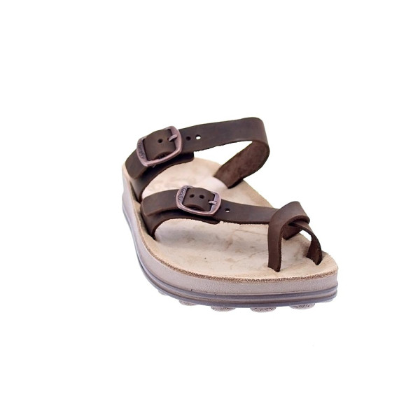 Sandalias Fantasy Sandals zapatos Mujer modelo Caterina Taupe Marrón 