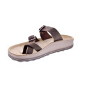 Sandalias Fantasy Sandals zapatos Mujer modelo Caterina Taupe Marrón 