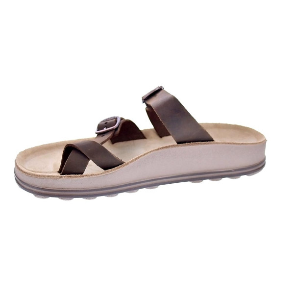Sandalias Fantasy Sandals zapatos Mujer modelo Caterina Taupe Marrón 