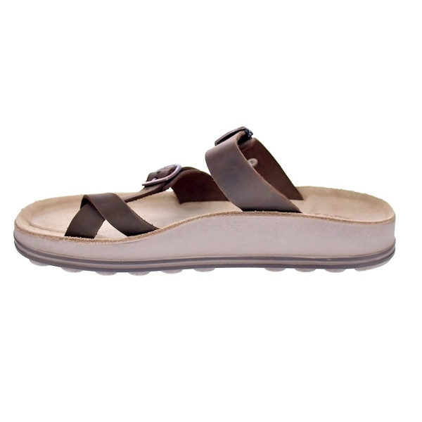 Sandalias Fantasy Sandals zapatos Mujer modelo Caterina Taupe Marrón 