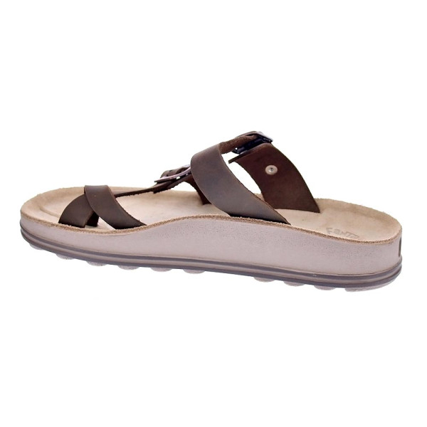 Sandalias Fantasy Sandals zapatos Mujer modelo Caterina Taupe Marrón 