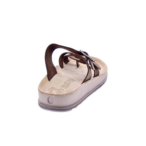 Sandalias Fantasy Sandals zapatos Mujer modelo Caterina Taupe Marrón 
