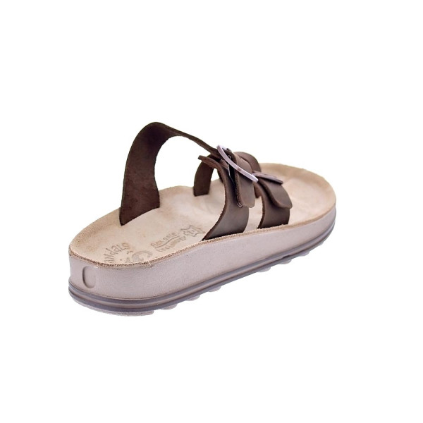 Sandalias Fantasy Sandals zapatos Mujer modelo Caterina Taupe Marrón 