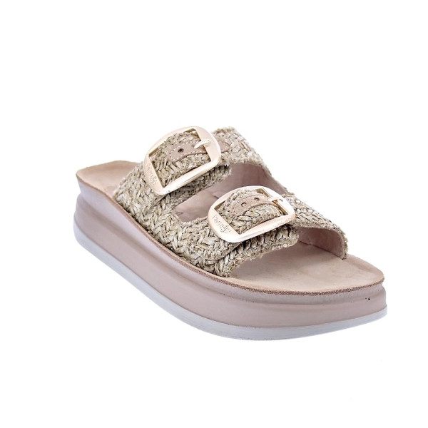 Sandalias Fantasy Sandals zapatos Mujer modelo Zefi Blanco Hebillas